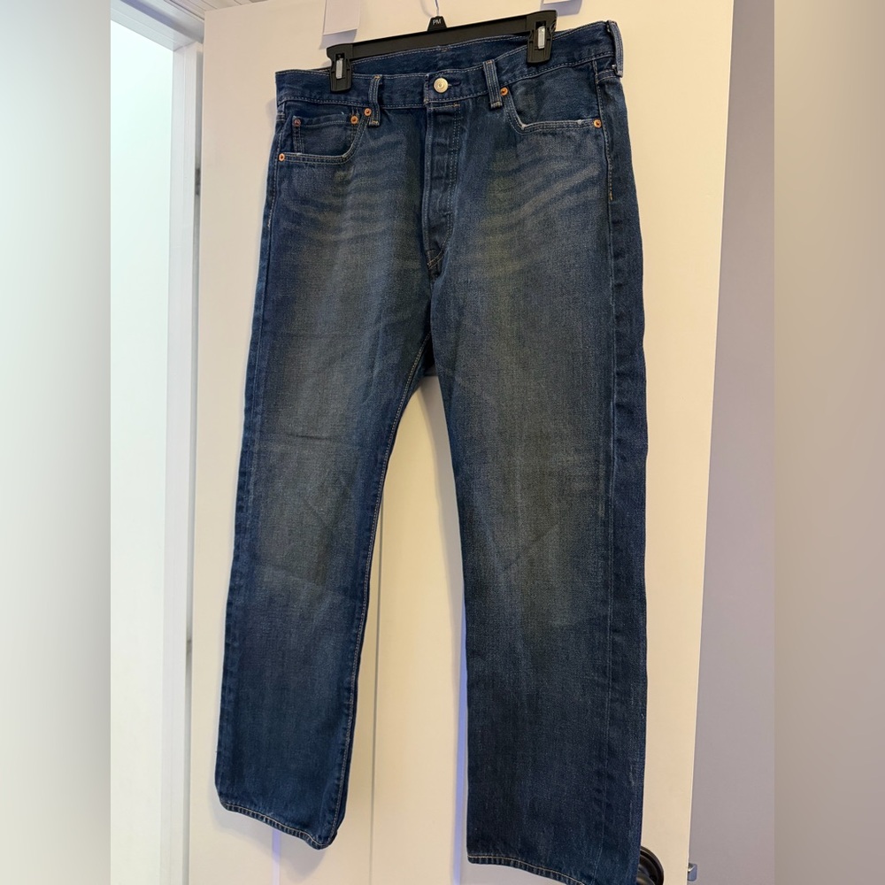 Levi's Men's Straight Blue Jeans